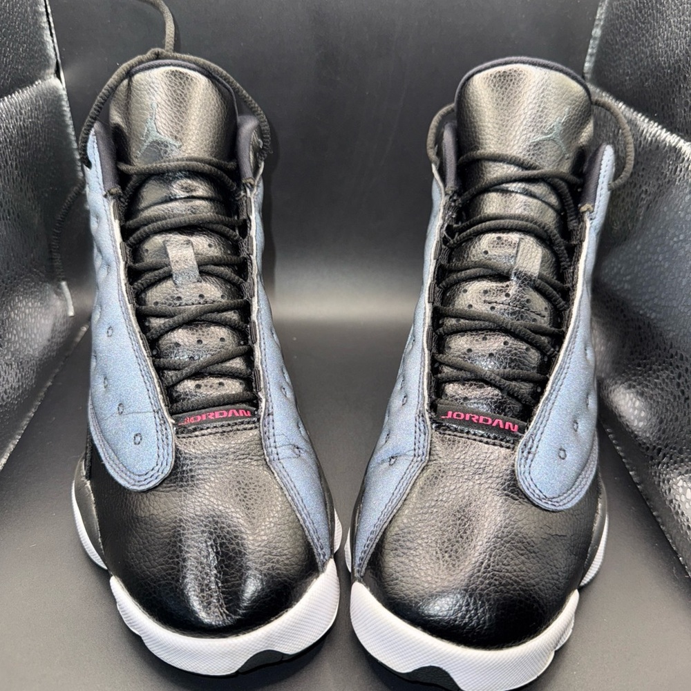 Jordan Black and Gray Classic Sneakers